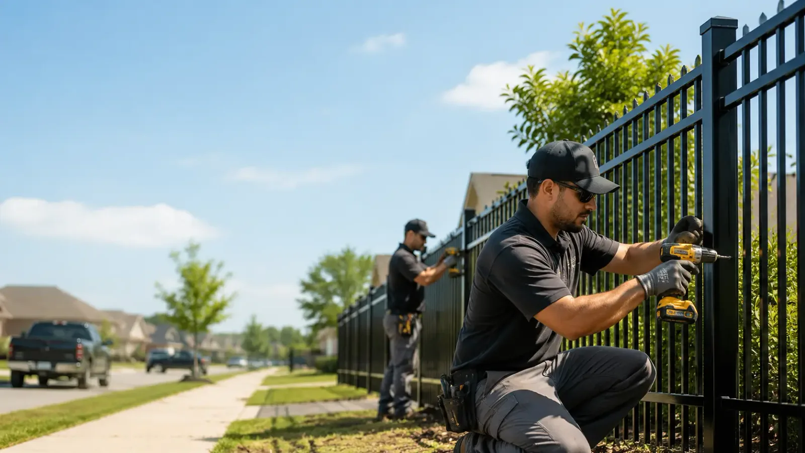 Metal Fence Installation in St Louis Park, MN